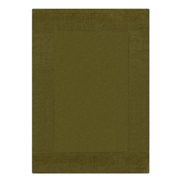 Covor verde din lână 120x170 cm – Flair Rugs
