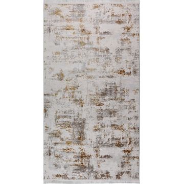 Covor crem/auriu lavabil 80x200 cm Gold – Vitaus
