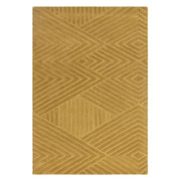 Covor galben ocru din lână 120x170 cm Hague – Asiatic Carpets