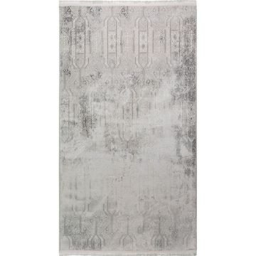 Covor gri deschis lavabil 80x150 cm Gri – Vitaus
