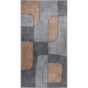 Covor gri lavabil 160x230 cm – Vitaus