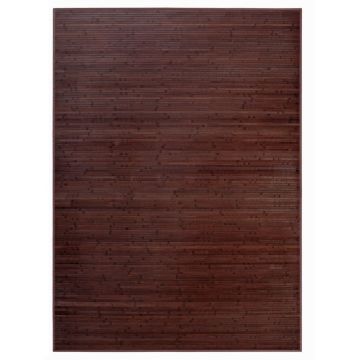 Covor maro închis din bambus 180x250 cm – Casa Selección
