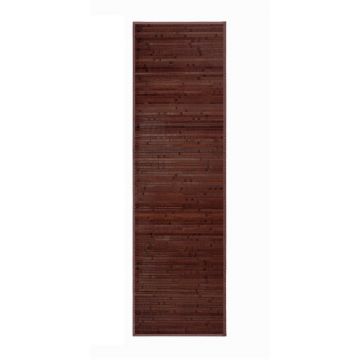Covor maro închis din bambus 60x200 cm – Casa Selección