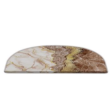 Covorașe pentru scări crem-maro deschis 16 buc. 20x65 cm Golden Marble – Vitaus Covorașe pentru scări crem-maro deschis 16 buc. 20x65 cm Golden Marble – Vitaus