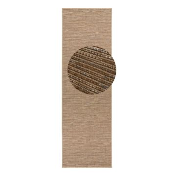 Covor tip traversă BT Carpet Nature, 80 x 350 cm, maro ieftin