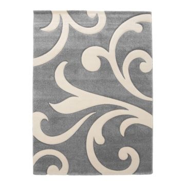 Covoraș de baie gri 60x110 cm Damasko – Tomasucci