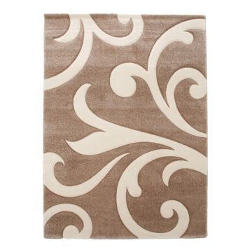 Covoraș de baie maro 60x110 cm Damasko – Tomasucci