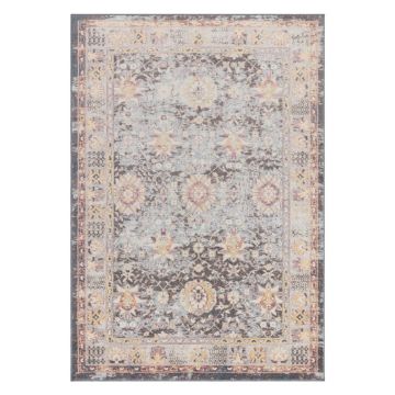 Covor crem 200x290 cm Flores – Asiatic Carpets la reducere