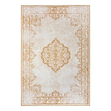 Covor de exterior galben ocru-alb 120x170 cm Cebu – NORTHRUGS