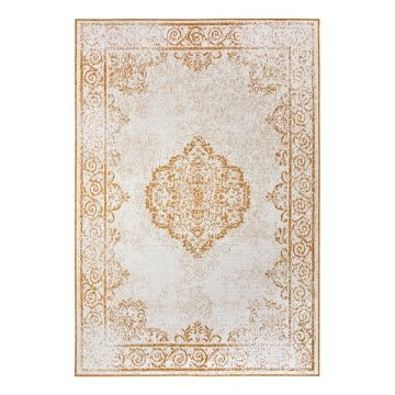 Covor de exterior galben ocru-alb 120x170 cm Cebu – NORTHRUGS