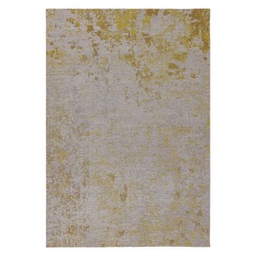 Covor de exterior galben ocru din fibre reciclate 120x170 cm Dara – Asiatic Carpets