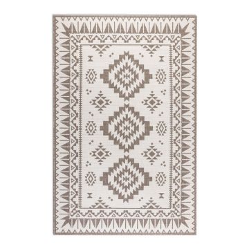 Covor de exterior maro/crem 120x170 cm Gemini – Elle Decoration