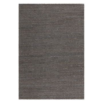 Covor gri antracit handmade din iută 120x170 cm Oakley – Asiatic Carpets