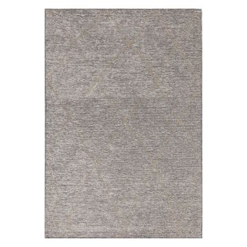 Covor gri din amestec de iută 160x230 cm Mulberrry – Asiatic Carpets