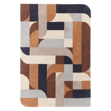 Covor handmade din lână 160x230 cm Matrix – Asiatic Carpets ieftin