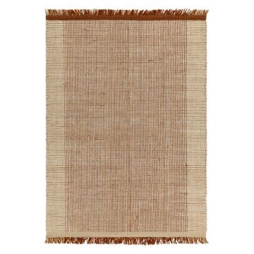 Covor maro handmade din lână 160x230 cm Avalon – Asiatic Carpets ieftin