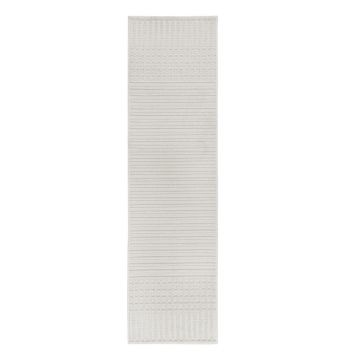 Covor tip traversă alb lavabil din janilie 60x240 cm Elton – Flair Rugs