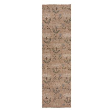 Covor tip traversă în culoare naturală handmade din amestec de iută 60x230 cm Arriana – Flair Rugs