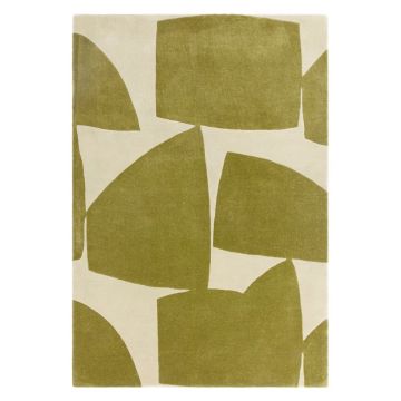 Covor verde handmade din fibre reciclate 120x170 cm Romy – Asiatic Carpets ieftin