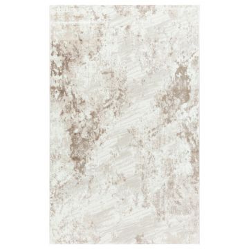 200x300 cm Covor Crem/Bej, Modern, 60% Polipropilenă și 40% Polyester, Lungime Fir 11mm, Living/Hol/Dormitor, Model Rize ieftin