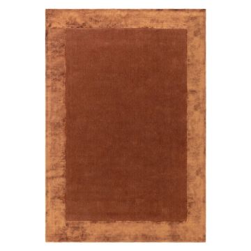 Covor cărămiziu handmade din amestesc de lână 120x170 cm Ascot – Asiatic Carpets