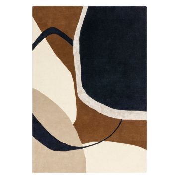 Covor cărămiziu handmade din lână 200x300 cm Matrix – Asiatic Carpets