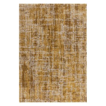 Covor galben muștar 200x290 cm Kuza – Asiatic Carpets ieftin