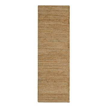 Covor tip traversă în culoare naturală handmade din iută 66x200 cm Soumak – Asiatic Carpets