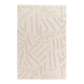 Covor crem lavabil 60x90 cm Athena – douceur d'intérieur