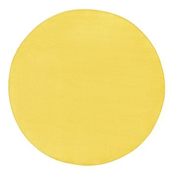 Covor galben rotund ø 133 cm Fancy – Hanse Home
