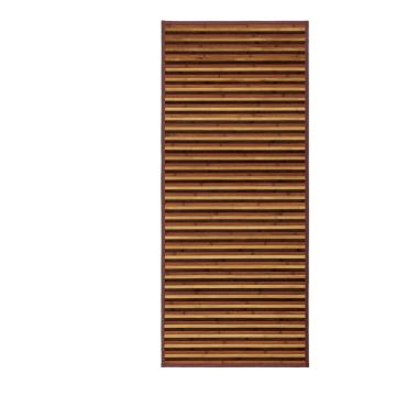 Covor tip traversă galben muștar/maro din bambus 75x175 cm – Casa Selección ieftin