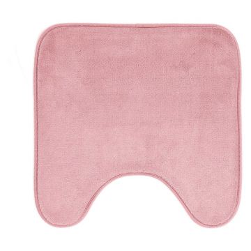 Covoraș de baie roz pentru WC 45x45 cm Vitamine – douceur d'intérieur