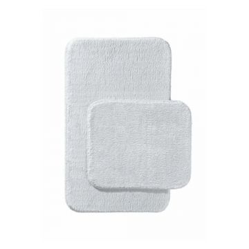 Covorașe de baie gri-deschis 2 buc. 50x90 cm Plush – Mila Home
