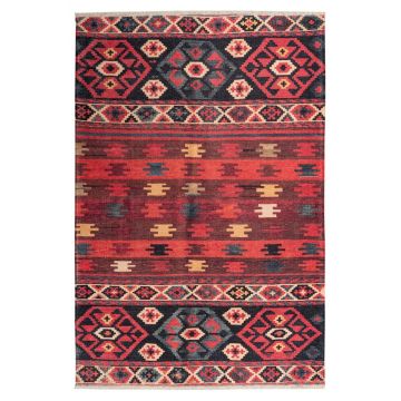 Covor eco My Ethno Rosu 115x170 cm
