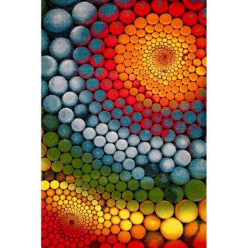 Covor Modern, Kolibri Multicolor 80x150 cm
