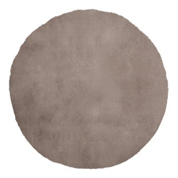 Covor rotund My Cha Cha Taupe 80x80 cm