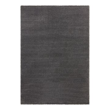 Covor Elle Decoration Glow Loos, 160 x 230 cm, gri antracit