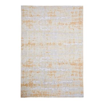 Covor Floorita Abstract Grey Ochre, 80 x 150 cm, gri - galben Covor Floorita Abstract Grey Ochre, 80 x 150 cm, gri - galben