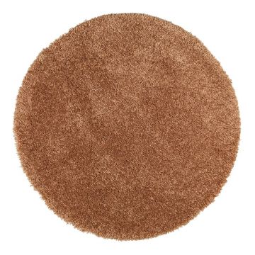 Covor rotund Universal Aqua Liso, ø 100 cm, maro