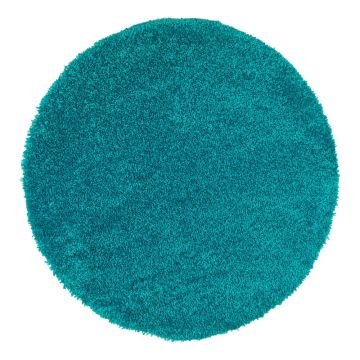 Covor rotund Universal Aqua Liso, ø 80 cm, albastru
