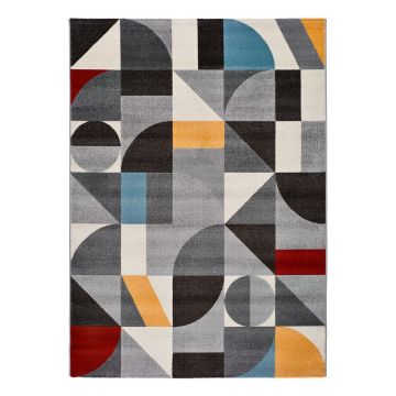 Covor Universal Delta Multi, 133 x 190 cm, gri