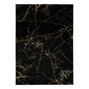 Covor Universal Gold Marble, 140 x 200 cm, negru ieftin