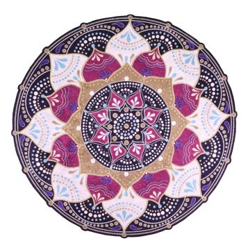 Covor Vitaus Keluna, ⌀ 100 cm