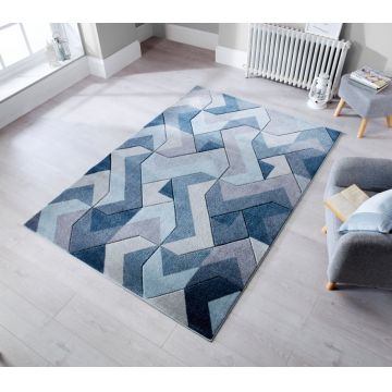 Covor Aurora Albastru 160x230 cm, Flair Rugs