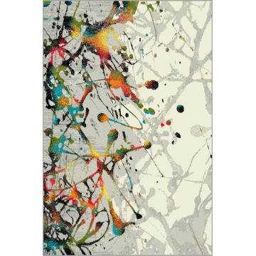 Covor Modern Kolibri Abstract, Multicolor, 160x230 cm la reducere