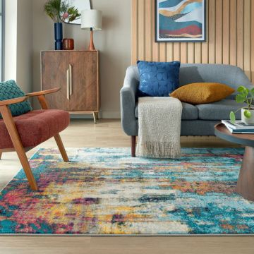 Covor Abstraction Multicolor 120X170 cm, Flair Rugs ieftin