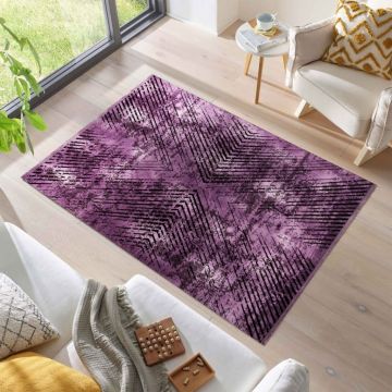 Covor Elite V2 Violet 80 x 250cm ieftin