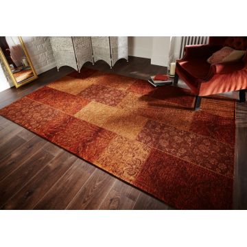 Covor Patchwork Chenille Terra 155X230 cm, Flair Rugs