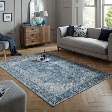 Covor Antique Traditional Albastru 155X230 cm, Flair Rugs ieftin