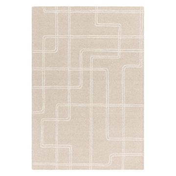 Covor bej handmade din lână 160x230 cm Ada – Asiatic Carpets